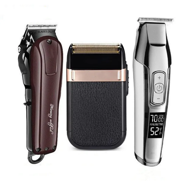 
Hot High Quality Barber Machines Rechargeable Clippers Men Supply Hair Cutter Professional Cordless Trimmer Hair Cut Machine 