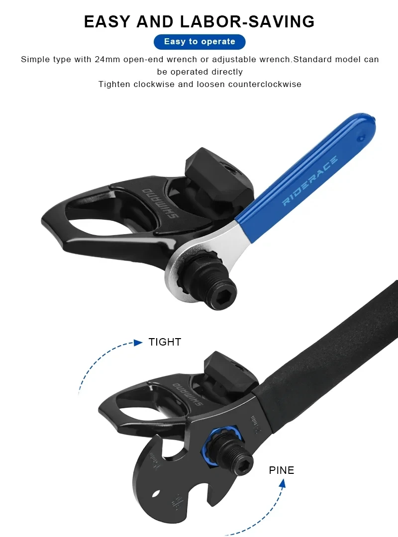 Riderace 10 т инструмент для снятия шпинделя велосипедной педали разборки дорожного велосипеда M520/M8040/M8140/M820/M828