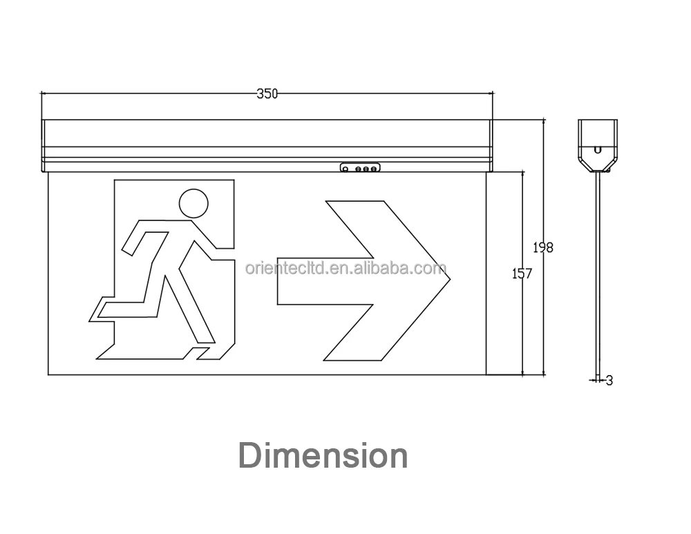 OT-ES809ST-5 Dimension