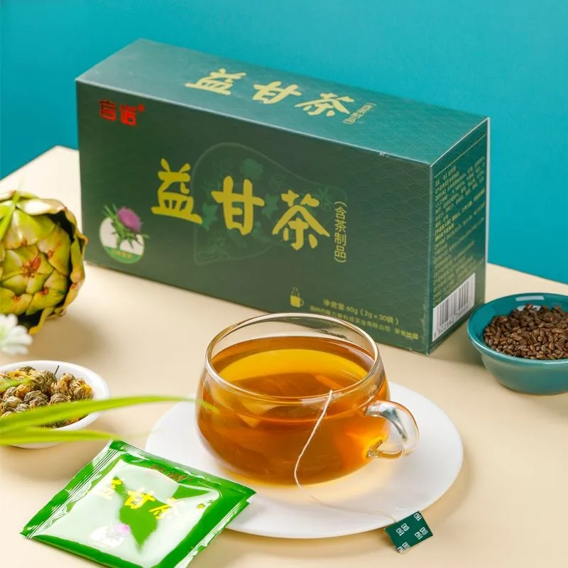 Support liver health milk thistle alcoholic fatty liver detox healthcare herbal tea supplement