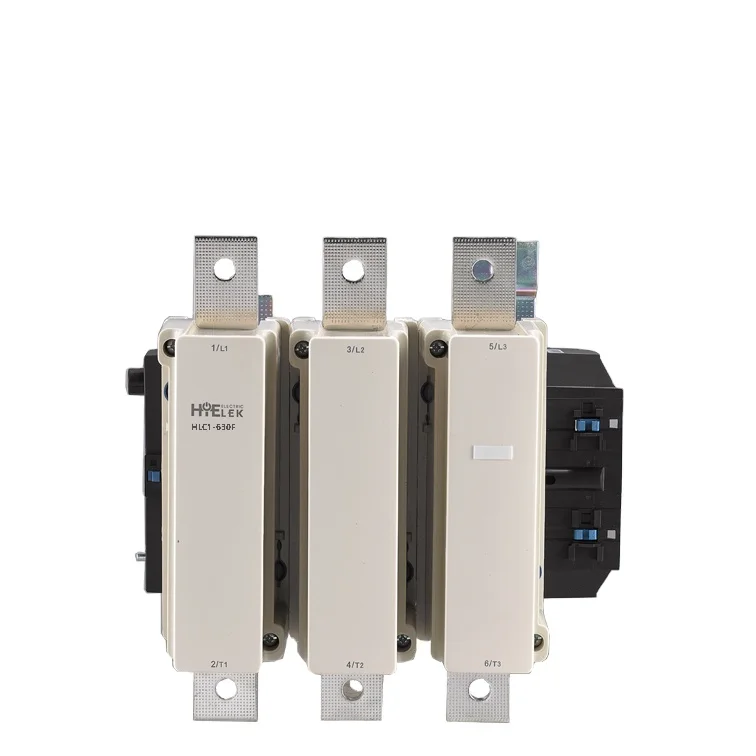 HLC1-630F 3 фазы переменного тока 3-полюсный 630A контактор переменного тока 220V Контактор промышленный контактор