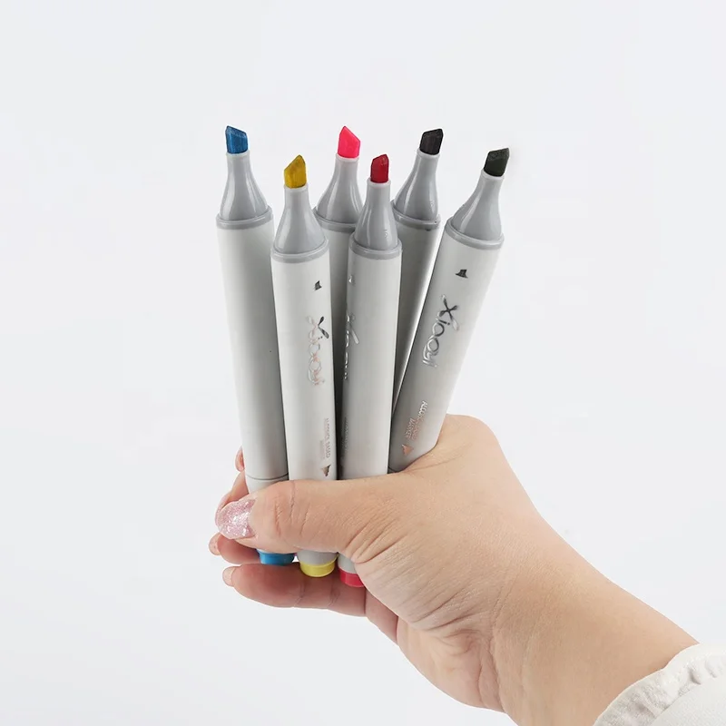 OEM 80 Colors Dual Tip Architecture Drawing Markers Art Nontoxic Art Marker Pen