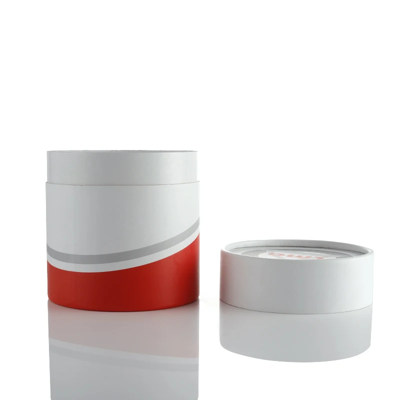 Eco Friendly Food Grade Quality Kraft Paper Tube Cardboard Round Packaging Gift Boxes