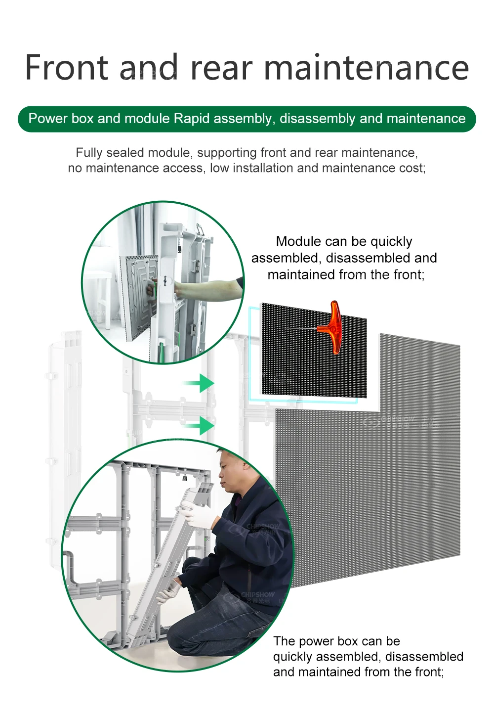 P8 Common Cathode Scheme Energy Saving LED Advertising Display LED Screen Outdoor
