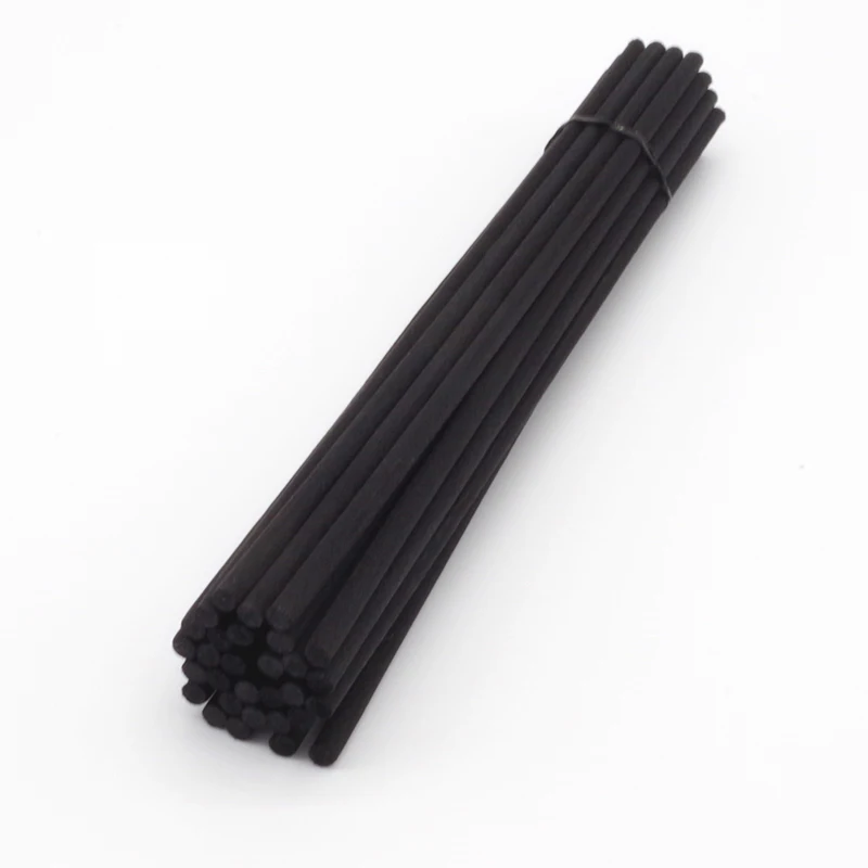 4mmD*20cmL black or white color fiber reed diffuser stick