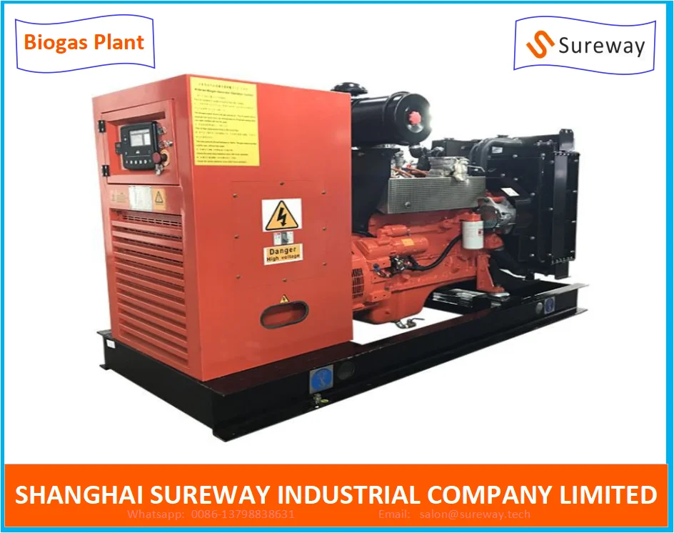 120 KW Gas Generator, natural gas genset for power generation
