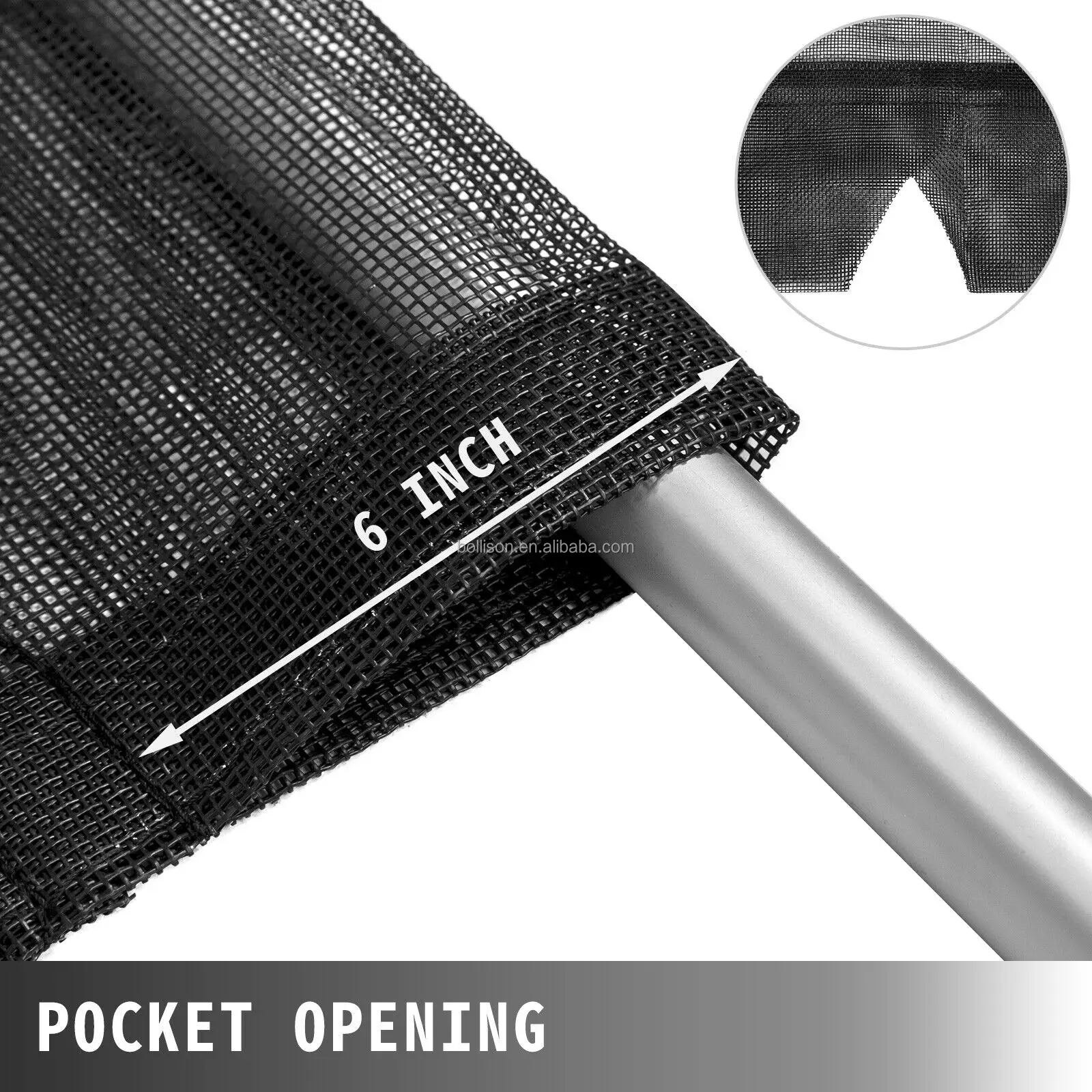 Wholesale Cheap Price Custom Made Dump Truck Mesh Tarp with Spline Fits Most of Electric or Manual Tarp Systems