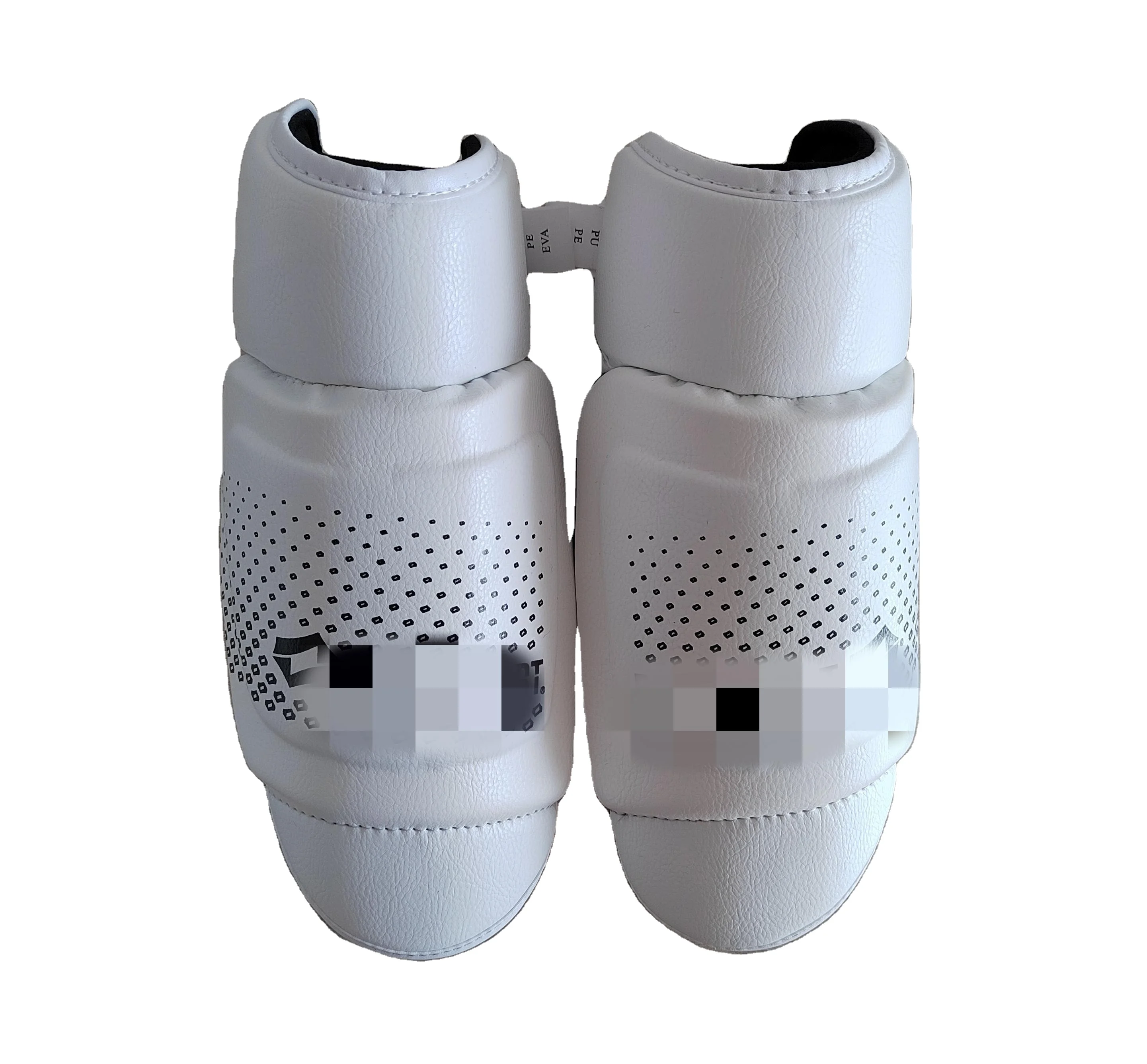 Высококачественная унисекс искусственная кожа тхэквондо Instep Guard с индивидуальным принтом логотипа самураев тренировочный материал из резиновой губки