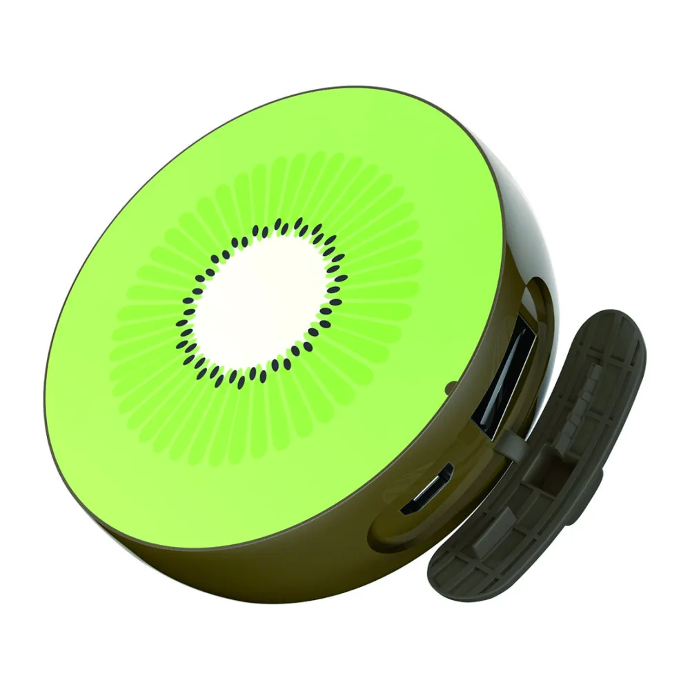 Best gift 3600mAh portable power bank,fashion fruit design mini wallet power bank