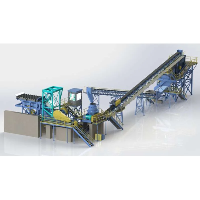 Energy Saving Rock Crushing Stone Crusher Production Line