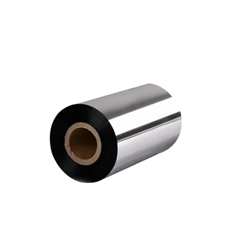 Heat Transfer Film Labels OEM Low Pet Film for Silver/gold for Uv Printing High Quality Resin-based Ribbon 110mmx300m 300 Meters