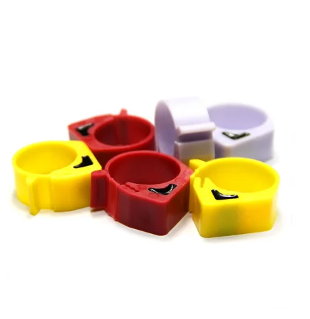 lf/uhf Adjustable Chicken Foot Rings Poultry Buckle Ring Plastic Duck Goose Leg Digital Rings with rfid chip