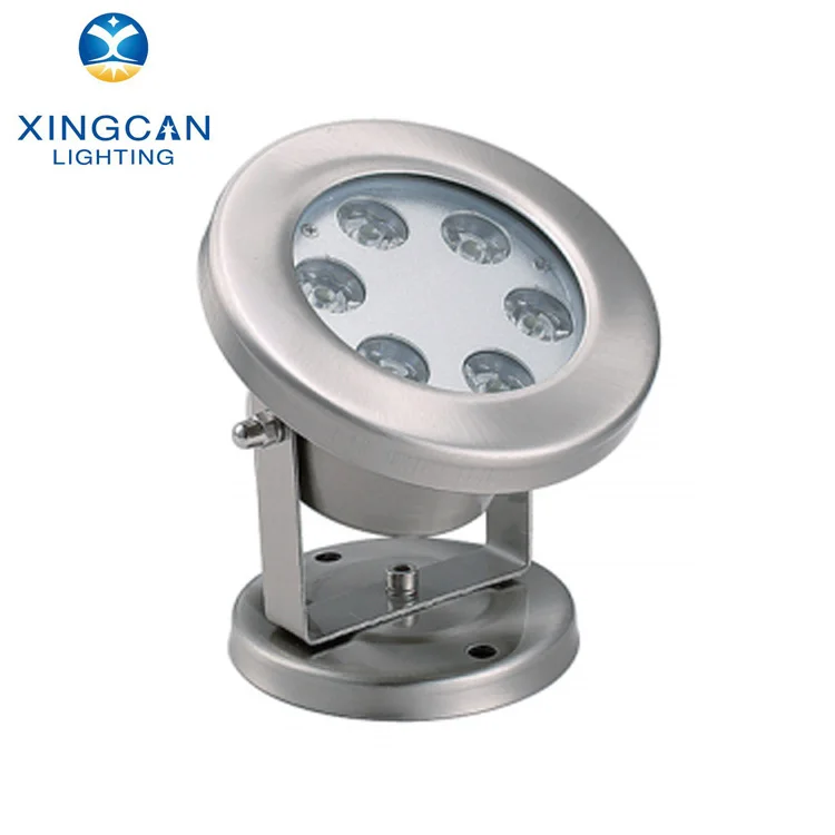Underwater Light   Led Fishing Swimming Stainless  IP68 Outdoor Waterproof 6-9W Steel marine underwater lights