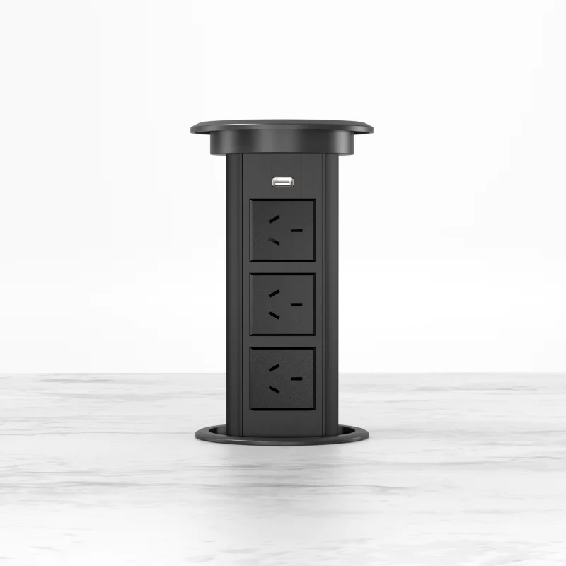 desk  top socket with wireless charging with music speaker for kithcen
