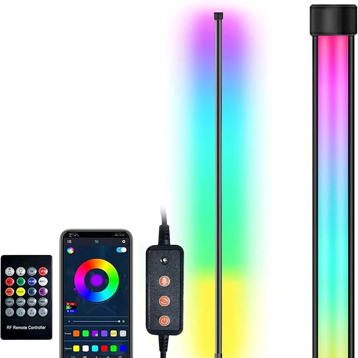 Угловой Свет Волшебный Bluetooth RGB напольный светильник живой угол граффити умное приложение угловой атмосферный свет