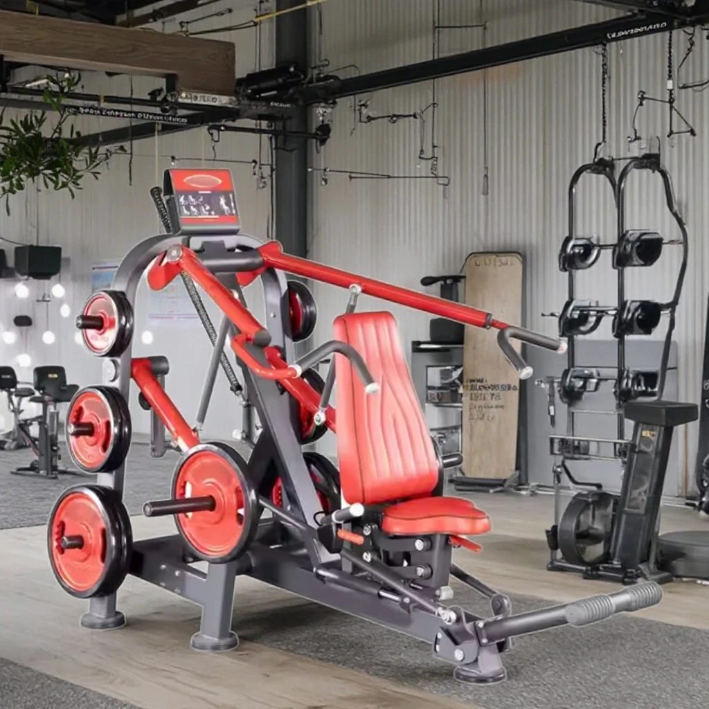 Commercial Use Steel Seated Shoulder Press Machine Plate Loaded Gym Strength Fitness Equipment