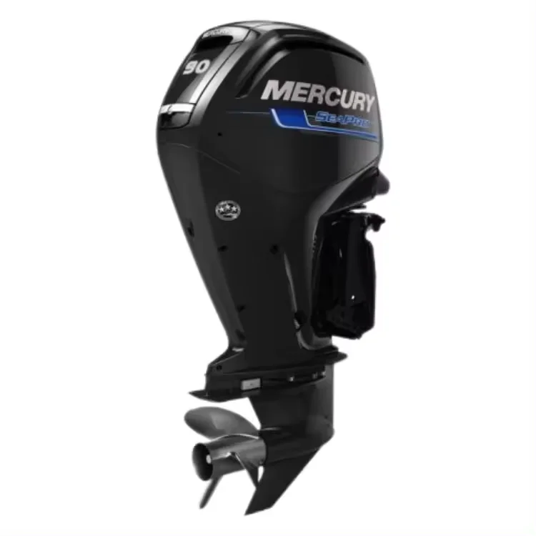 High quality 4 Stroke 90hp Outboard Boat Motors Mercury 90EL/XL PT EFI remote Control Outboards marine Motors
