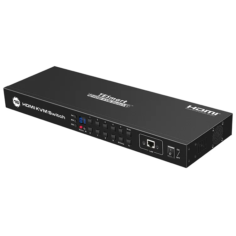 hdmi video switcher 16x1 Video Audio Extractor 16 port HDMI KVM Switch otherhomeaudio