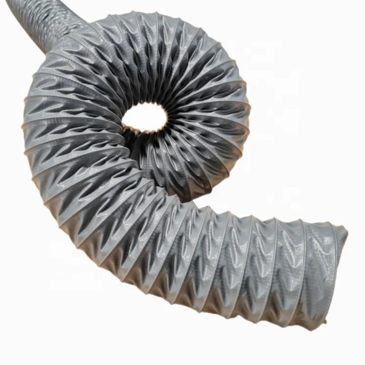 Ventilation Hose Connect Portable Axial Fan Nylon Braided Duct Hose Flexible Air Duct Fabric Nylon