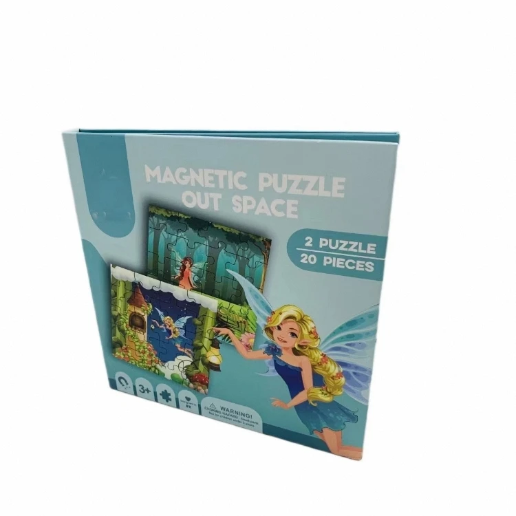 Factory Price Custom High Quality Magnetic Puzzle Out Space Kids Puzzle For Indoor Games