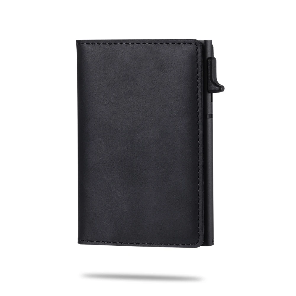 For Apple Airtag Wallet With Location Tracking Function Ultra-thin Airtag Cardholder Men Air Tag Credit Card Holder Wallet Purse