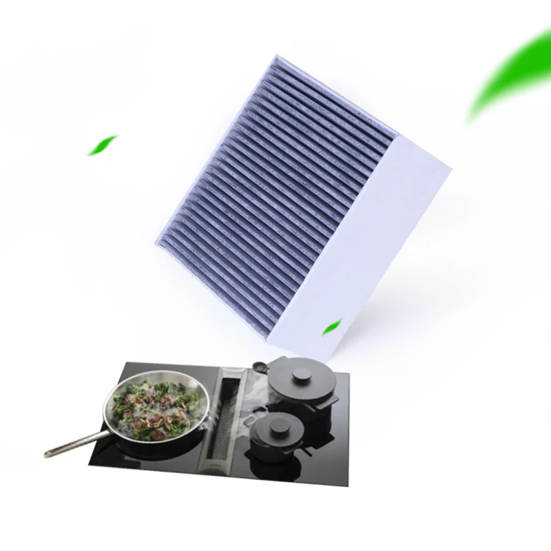 Activated carbon range hood filter with factory production and low price, various models for sale in stock