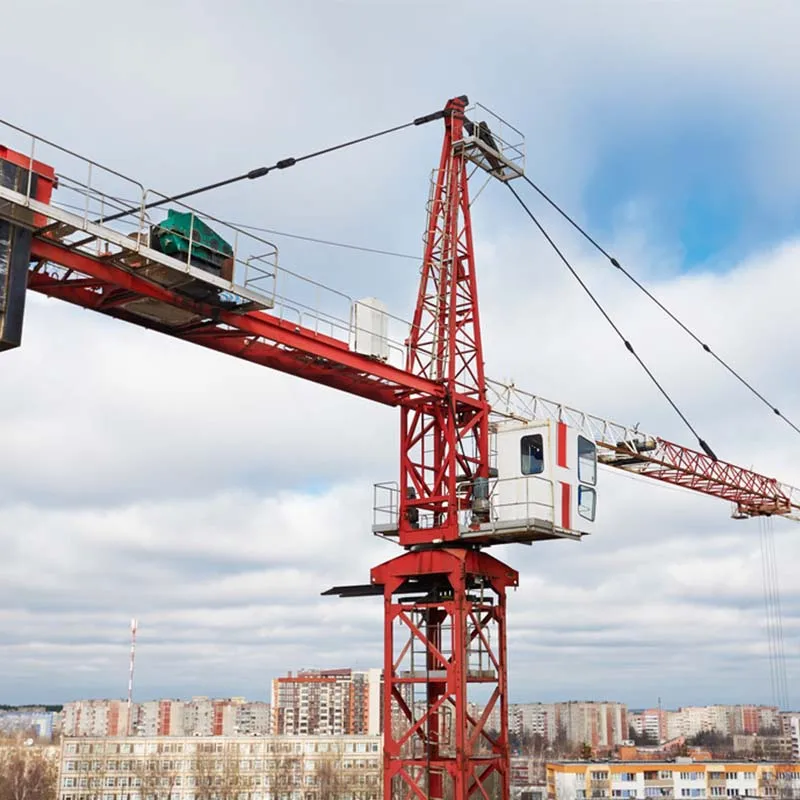 Китай Luffing строительный башенный кран используется для продажи