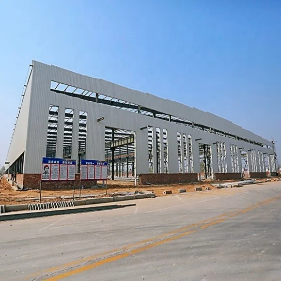 Cheap portal frame prefab building steel structure ready made warehouse building steel structure
