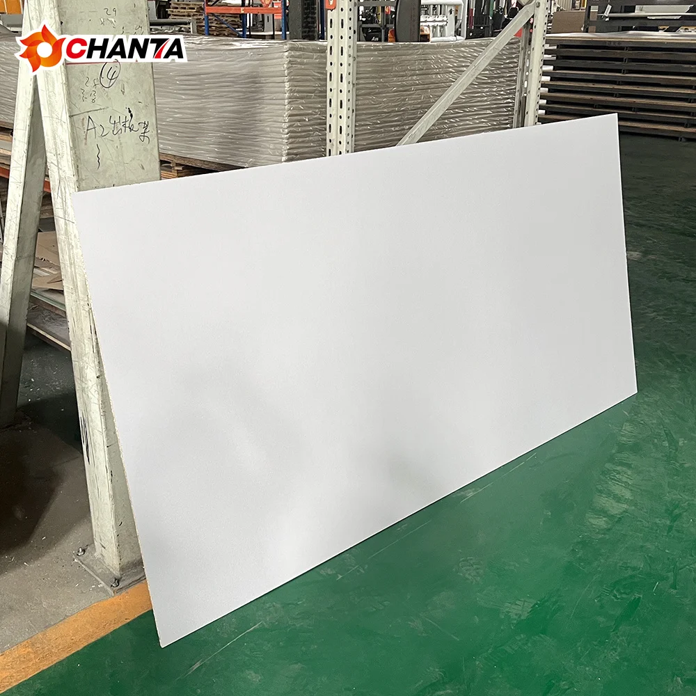 White Melamine Laminated Fibreboard MDF Board for Various Uses melamine chipboard