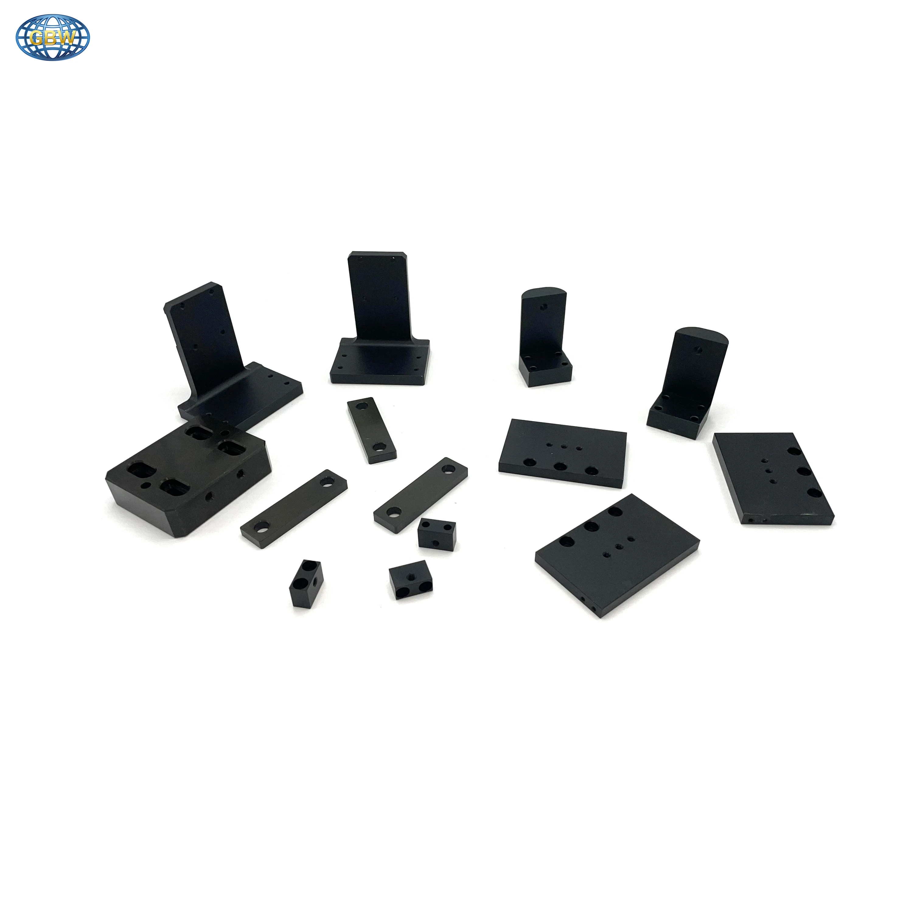 Mass Custom Black Anodized Aluminum Stainless Steel Mountain Road Bike Front Gear Lever Auto Parts CNC Machining Services