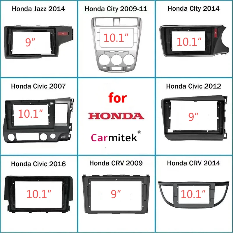 New product hot spot Car DVD Player frame Video Panel Stereo Interface Navigator For android car radio Bracket Panel