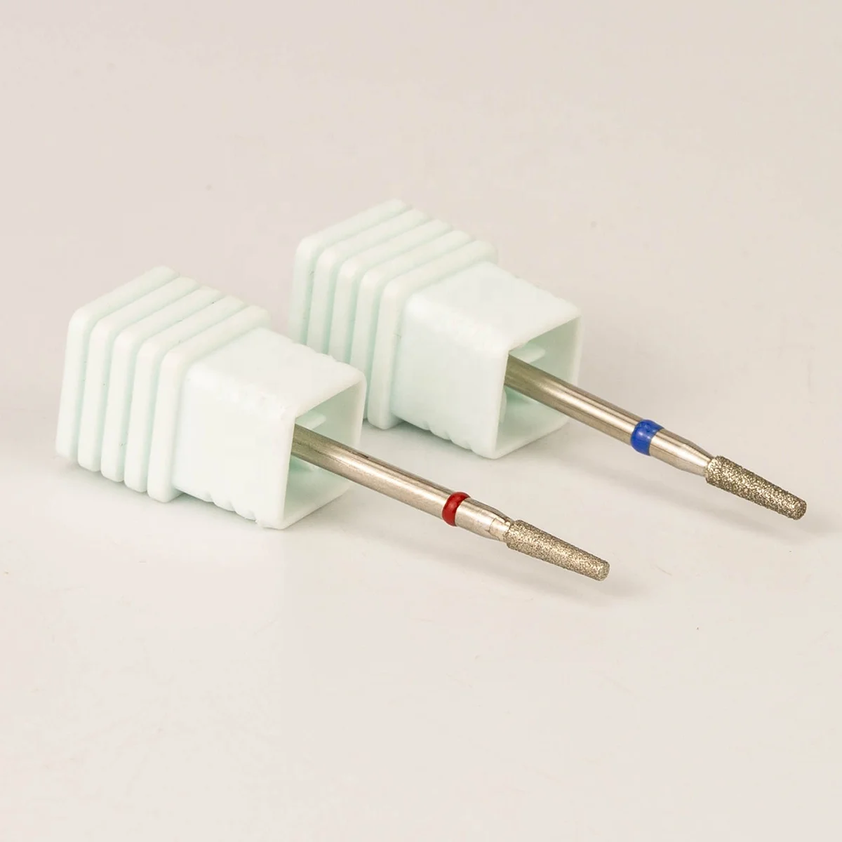 2.4mm Rotary Bur Burrs Safety  Professional Wholesale Tapered Barrel  Efile Manicure Cuticle Russian Diamond Nail Drill Bits