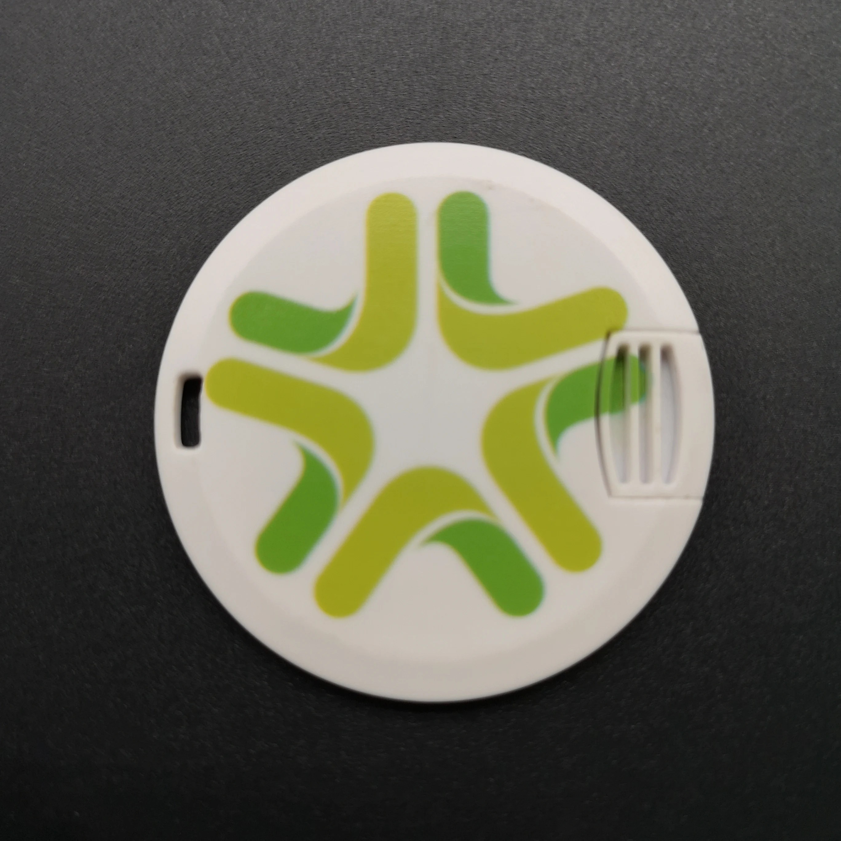 
Round Plastic Bank Business Credit Flip Card Usb Flash Drives Pen Drive 8GB 16GB 32GB 64GB 128GB Gadget With logos 