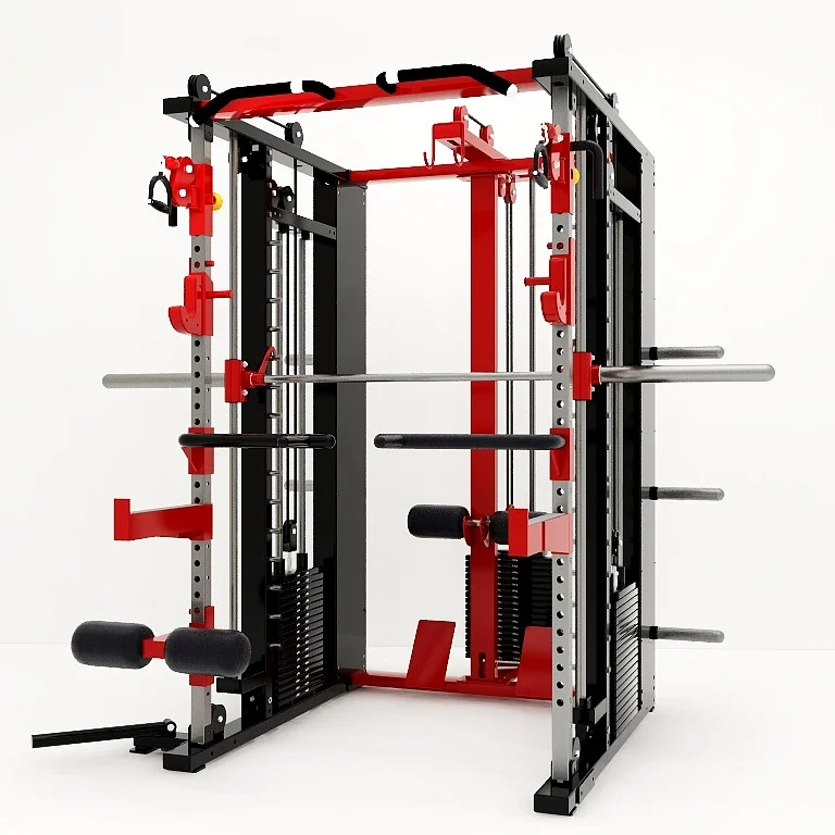 New Arrival Fitness Equipment Cable Crossover Gym Machine Multi Functional Strength Machine Smith Machine