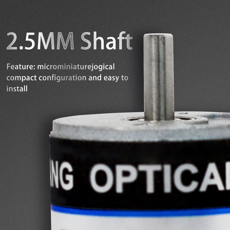 2.5mm dia shaft small and high quality rotary switch encoder with high pulse S18 rotary encoder switch