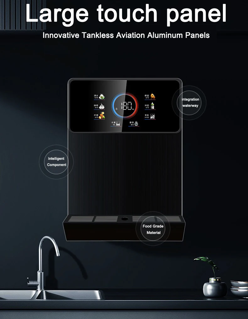 Mini Wall-Mounted Hot and Cold Water Dispenser Convenient Hot Cold Water Dispenser