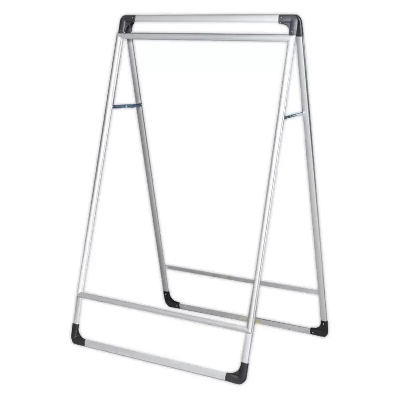 Wholesale Double Side Poster Stand Display Easy Carry Aluminum  A Frame Sign Sidewalk  Sign for Outdoor Promotion and Promotion