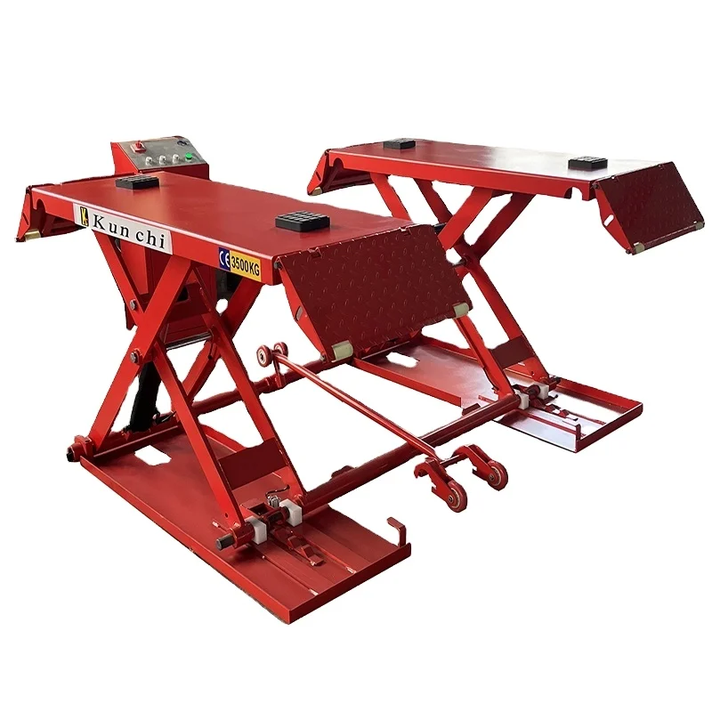 Factory price Mid-rise mobile Scissor Car LIft Vehicle lift for sale