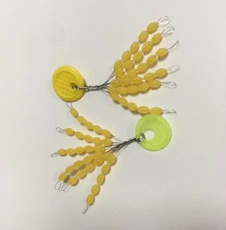 Positioning cotton bean sea fishing, sliding and drifting rock pole special rubber stopper beans