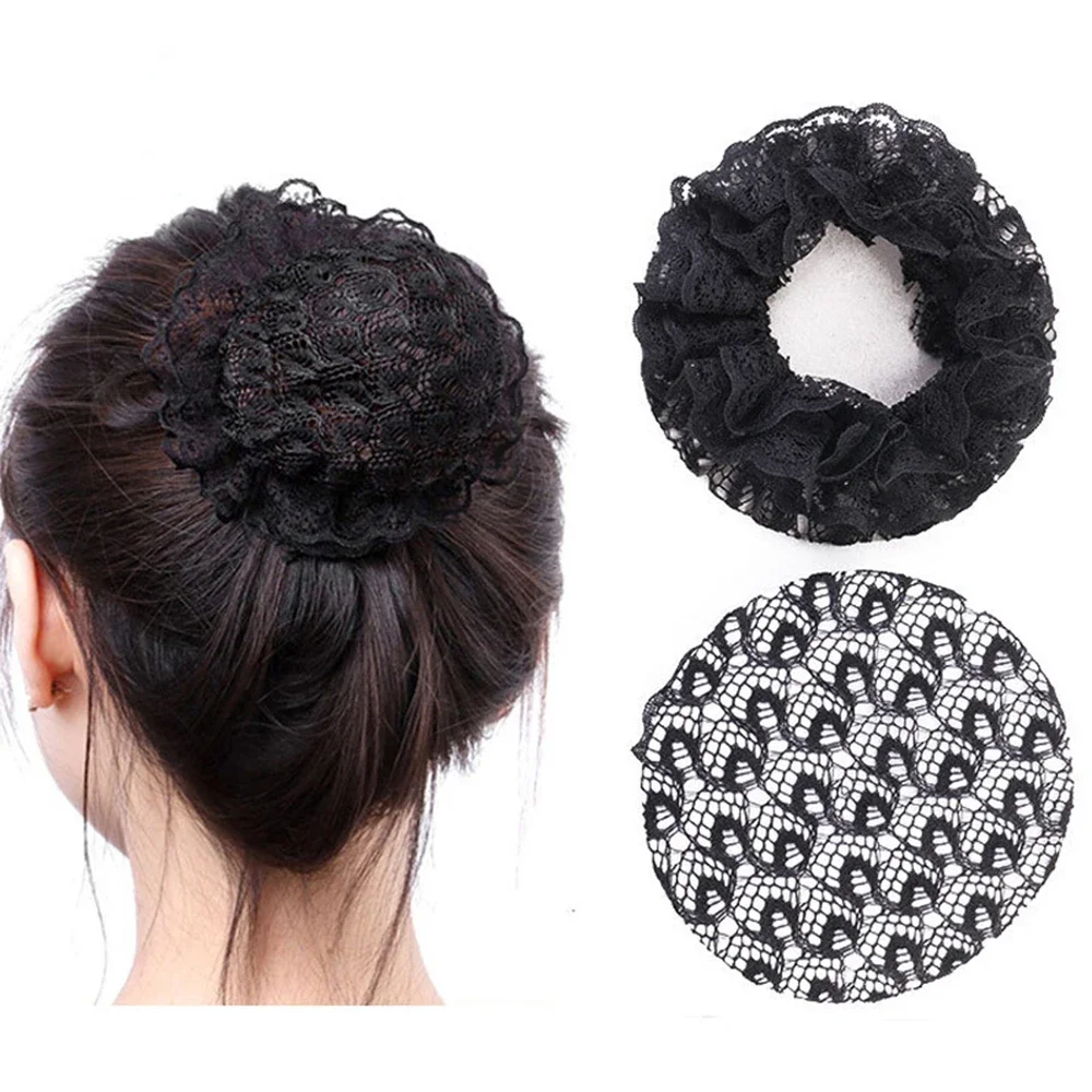 Women Fashion Hairnet Headwear Ballet Hair Snood Nets Sporting Hair Accessories