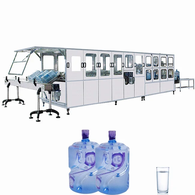 Bucket Water producer/300bph 18.9L barrel Water filler capper