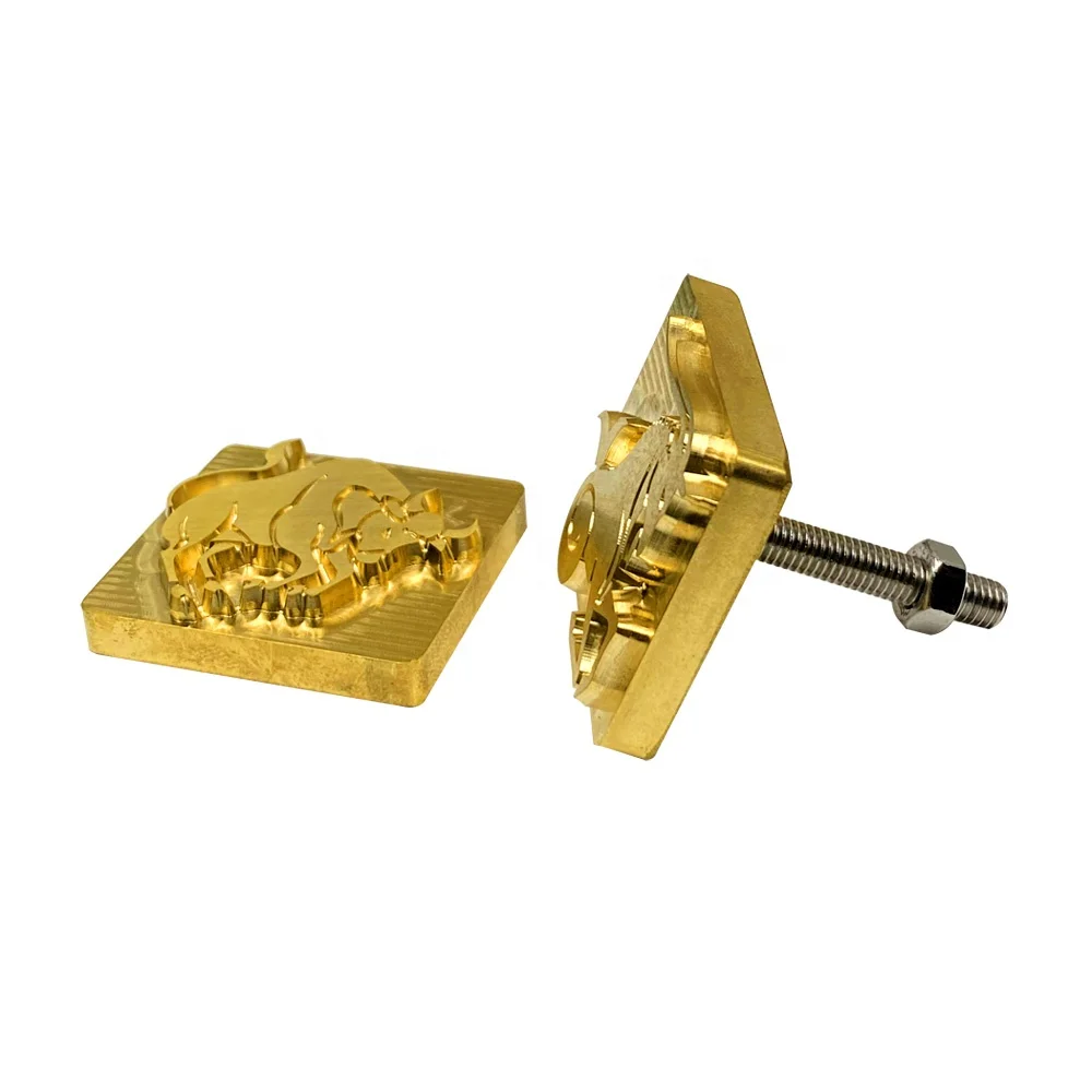 Small Hot Stamp Logo Printing Embossing Machine for Leather PU Paper Box Fabric