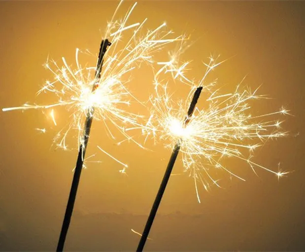 New products 2020 of 7 8 10 inch flameless sparklers candle fireworks for sale