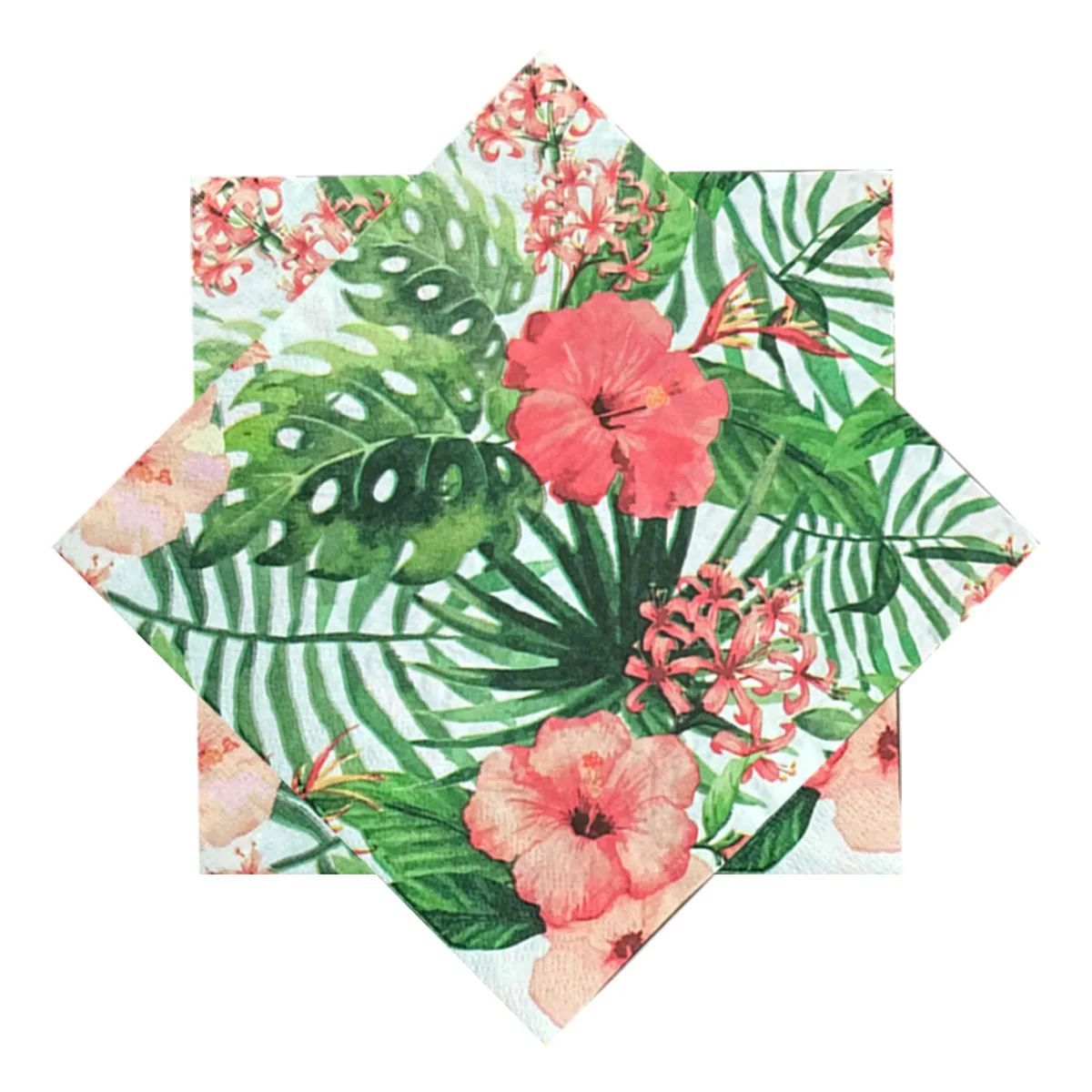 Forest Leaves Theme Birthday Party Supplies Disposable Tableware Party Decoration Set Forest Leaves Paper Plate