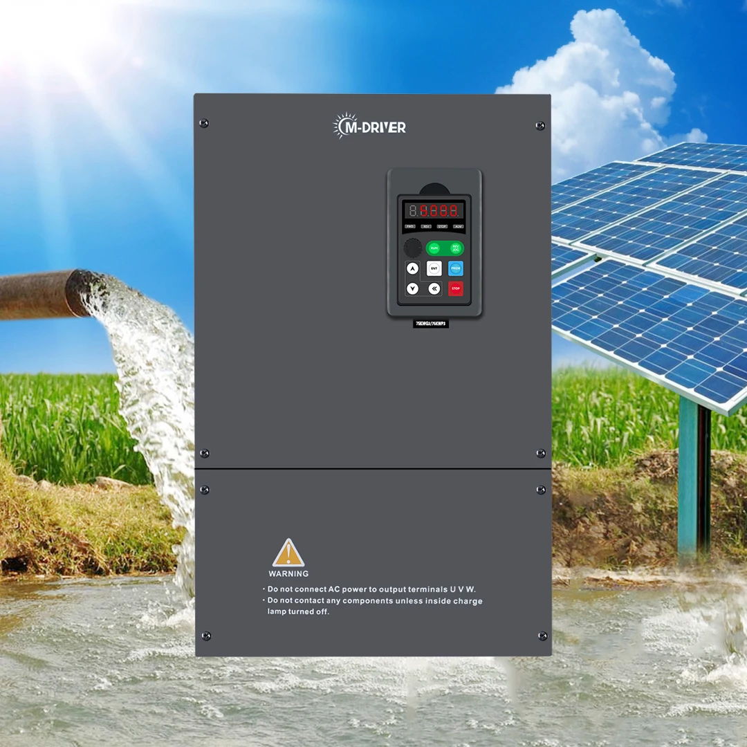 3 phase 380V ~ 480V 45kw 55kw 75kw 93kw water pumps solar inverter 60hp 70hp 100hp 125hp