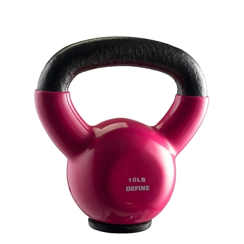 Трафарет для фитнеса с пользовательским логотипом kettlebell, чугунный винил/неопреновый Kettlebell