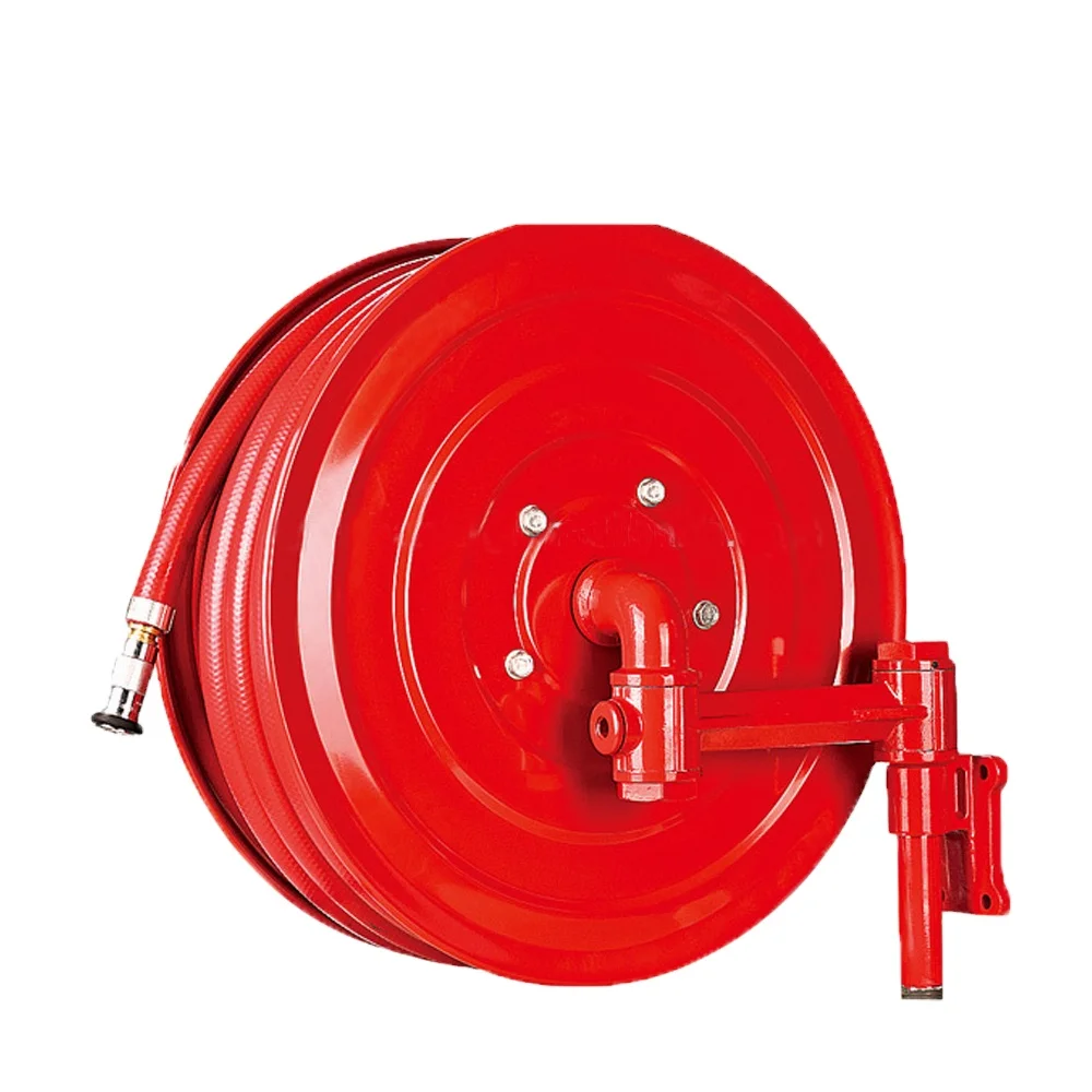 Fire Hose Reel Cabinet Fire Hose Reel Rack Nozzle South Afrian Fire Hose Reel