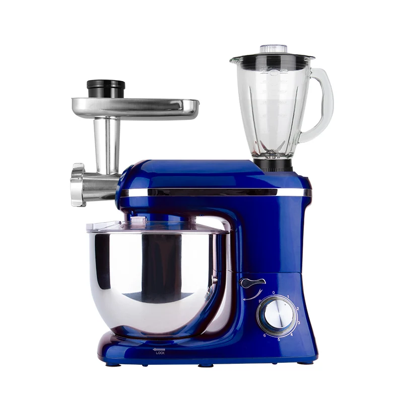 Kitchen custom made multifunctional 7L 8L planetaria 1.5L glass jar meat grinder food mixers