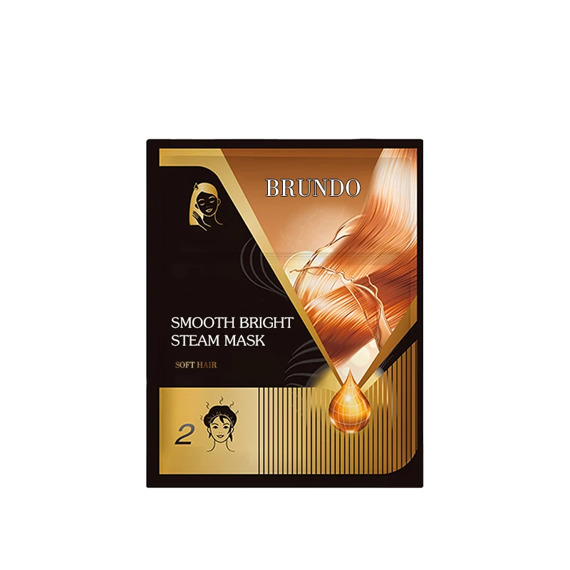 Прямая поставка с завода, Собственная Марка, лечение волос, гладкая яркая Паровая маска, маска для волос