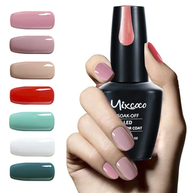 7.5 8 15 ml High Pigmented Fast Driying Nail Polish 192 Colors Soak Off Uv Led Gel Polish manufacture esmalte uas salon supplies